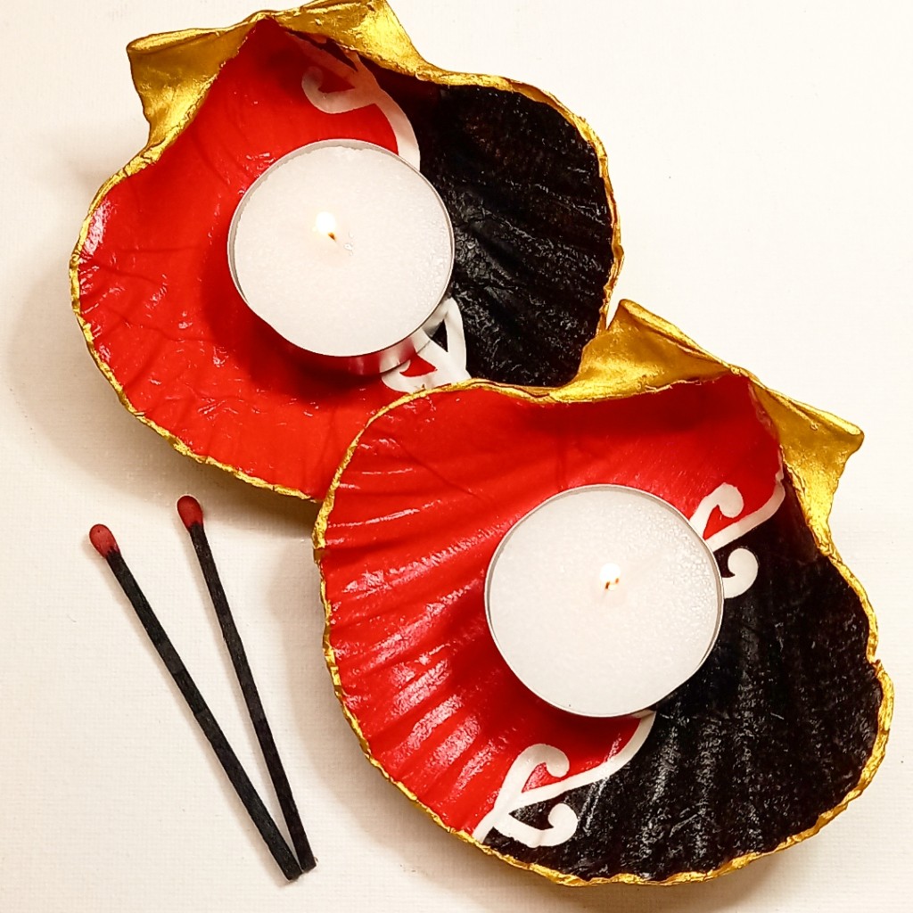 Bijoux Koiri Decorated Shell Tealight Set _2